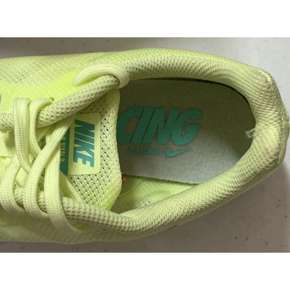 Nike Mens Size 10.5 Zoom Rival D Mens Running Cleats Shoes Green 907566-700 - Picture 8 of 10